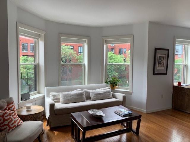 Living Room - 177 Newbury St Apartments Unit PH1