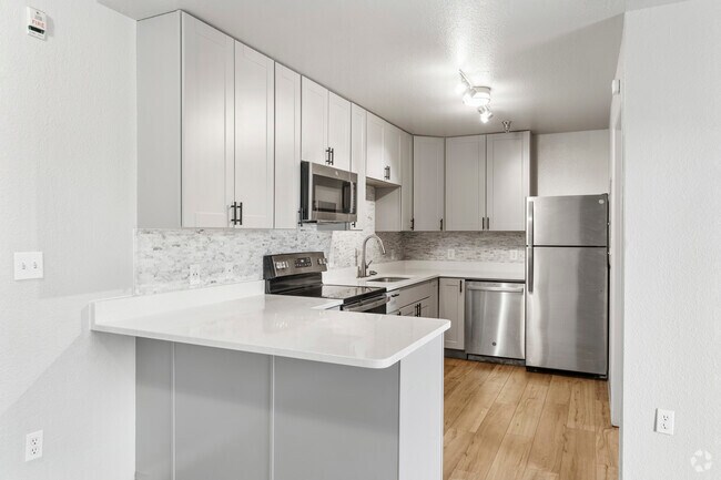 2BR, 1 BA - 550SF - Kitchen - Sawmill Heights