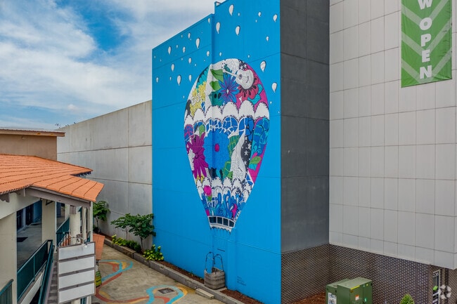 El artista mural