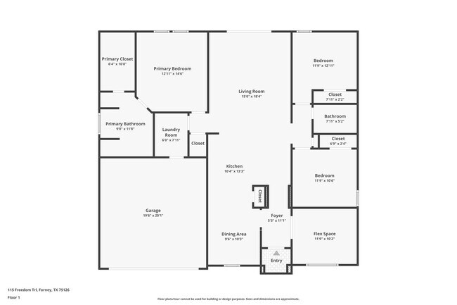 Photo - $1850 3/2/2 with office/flex space in family friendly neighborhood in Forney!