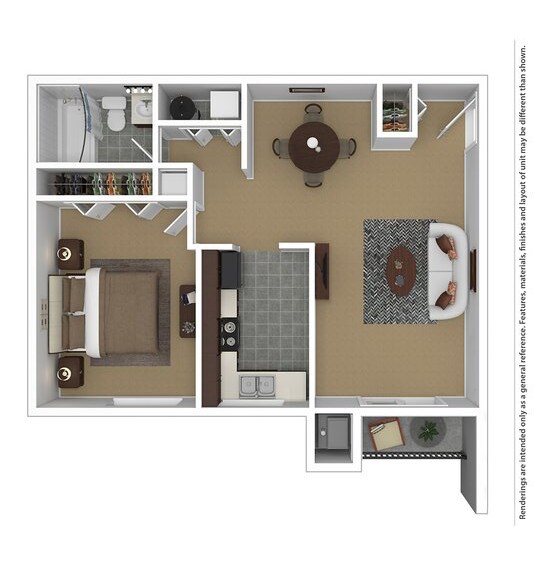 Willowdale 1BD 1Bath 764sqft - 1 Bedroom/1 Bathroom-764