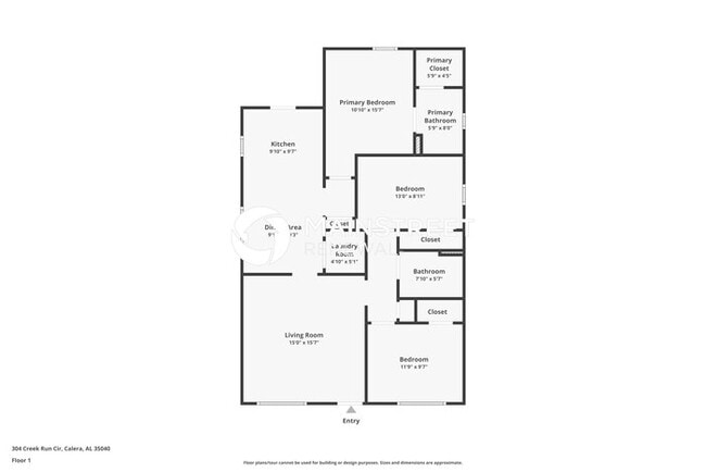 Photo - 3 Bedroom Pet-Friendly Home in CALERA, AL with Main Street Renewal