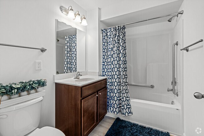 3BR, 2BA - 1076SF Bathroom