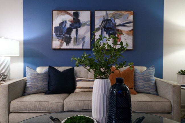 Explore this chic urban living space, where style meets comfort in an inviting setting.