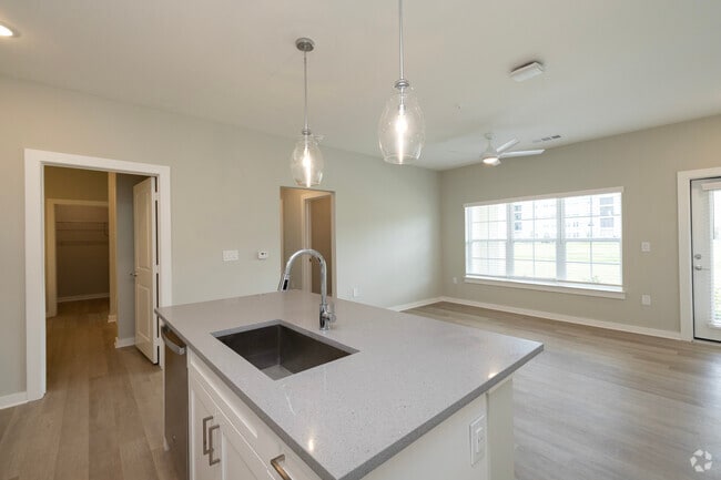 1HAB-E - 1HAB, 1BA - 962SF - Vista a la cocina