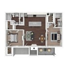 B2 | 2x2 | 1000 sf