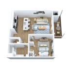 CampusView_Floorplans3D-com_1Bed _ADA