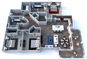 Three.1 Floor Plan