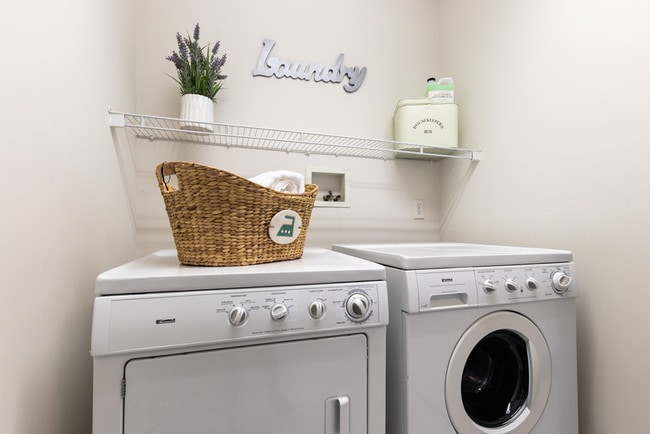 Washer & Dryer in Every Apartment
