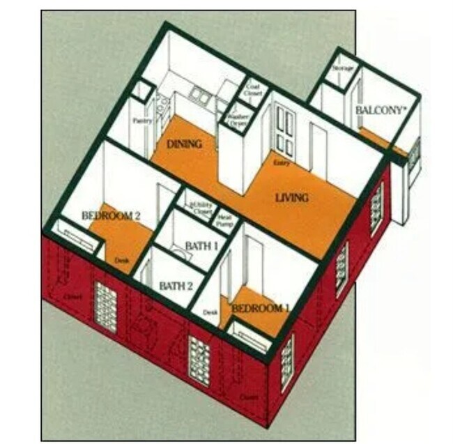 Photo - West Raleigh. Perfect for Roommates. Walk to NCSU! On Wolfline. Unidad 302