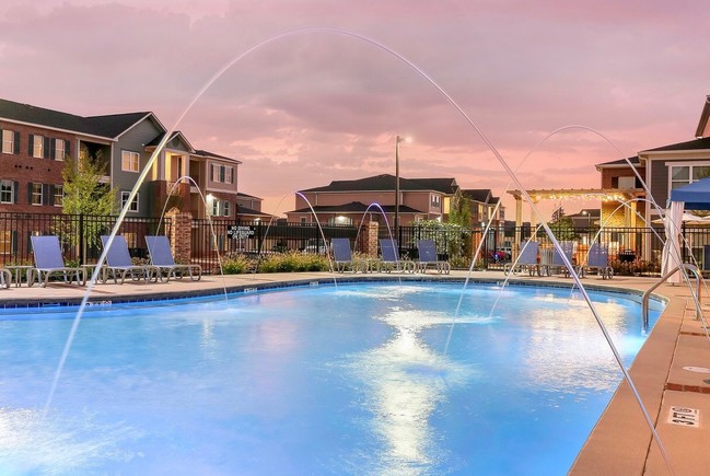 Pool with LED Lights and Jets - Annandale Apartment Homes