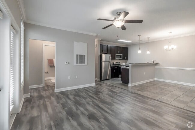 Mills Creek Apartments - Phase 4 - 2 bedroom patio - greatroom