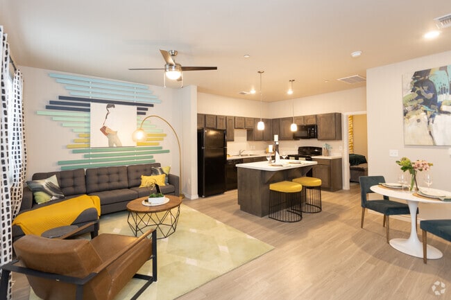 1HAB 1BA - 662 ft² - 19West