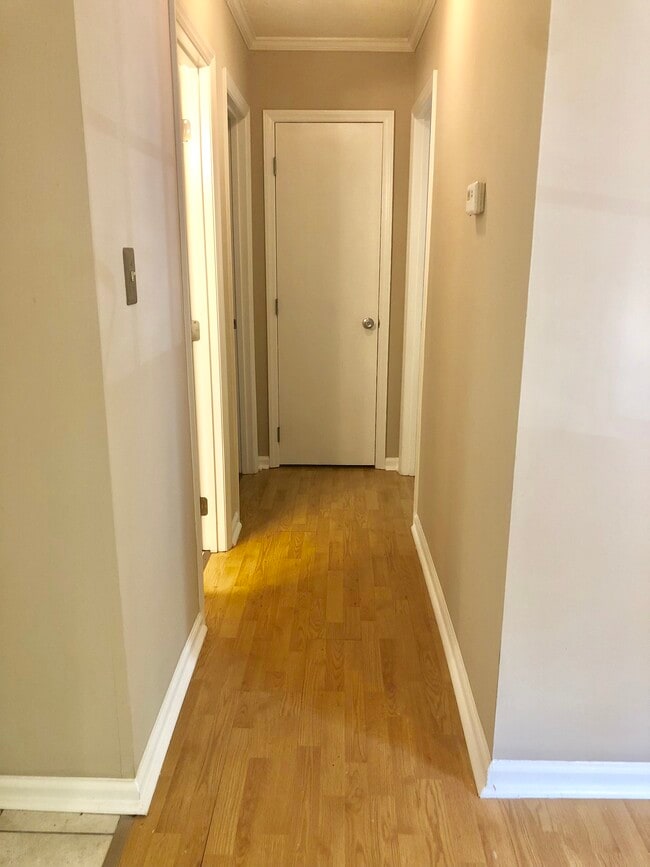 Hall to Bedrooms, Bath, & Hall Linen Closet - 737 branniff drive