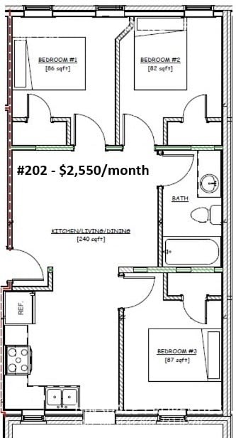 Photo - 6 1/2 N Winooski Ave-#302 Unit #302
