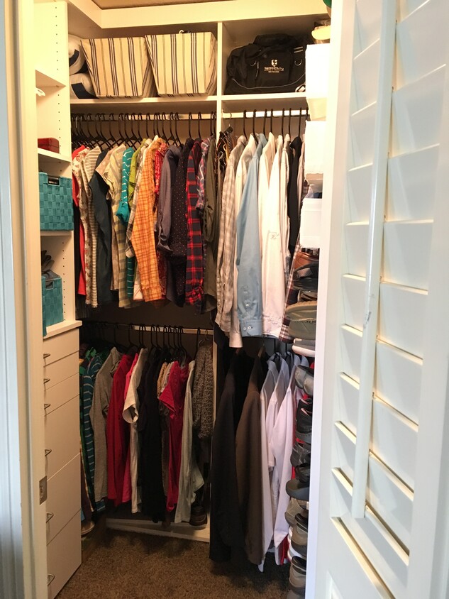 Master bedroom walk-in closet - 837 W 1600 S (Woods Cross, UT)