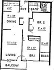 2HAB/1BA