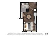 M2 | Studio | 441 sf