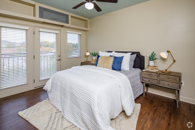 2BR, 2BA - Plan A - 968SF - Bedroom