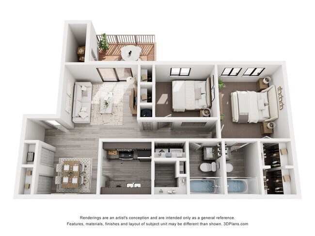 Building Photo - 2 Bedroom 2 Bathroom Apartment | The Madison Unit 259