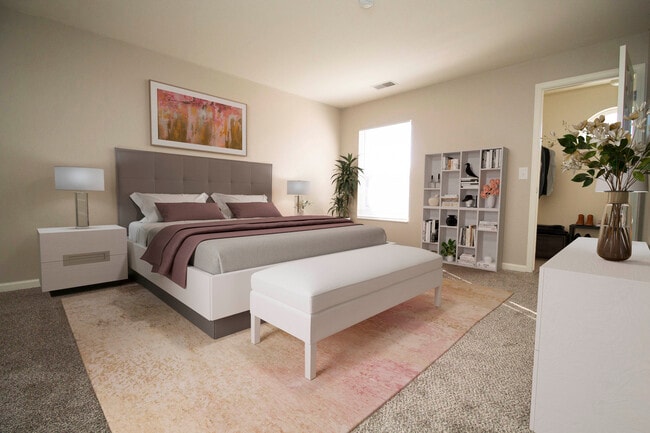 Bedroom with Walk-In Closet