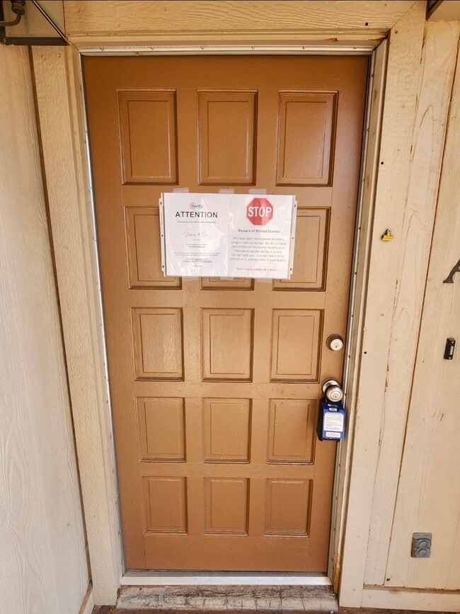 Photo - 2 bed 1 bath duplex unit, private backyard.