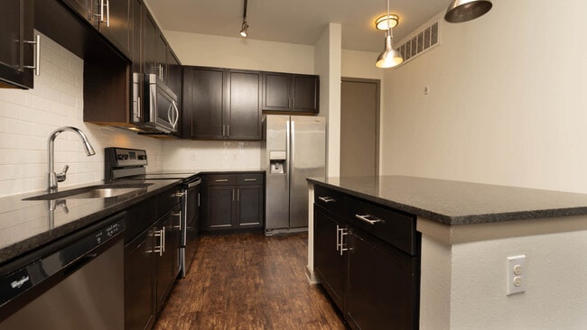 Kitchen with Stainless Steel Appliances