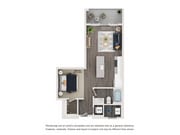 UB3 Urban Floorplan at The Richmond Apartments in Salt Lake City, UT