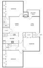 3BR/2BA