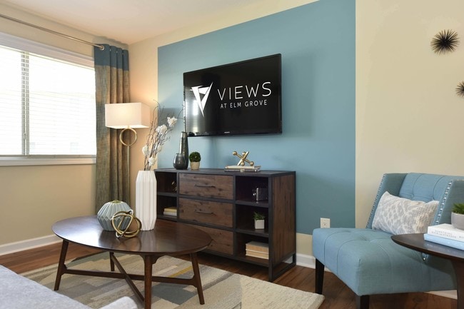 2-BR 1-BA 1,008 SF Living Room