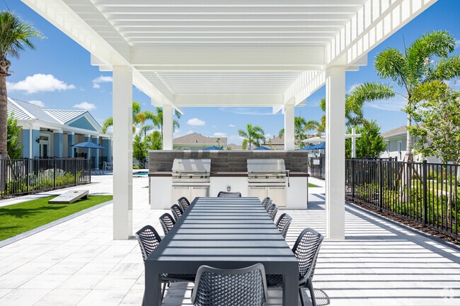 Grill and Dining Area