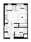 Studio: Beds - Studio: Baths - 1: SqFt - 571
