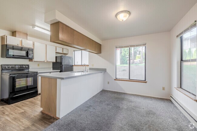Alameda Unit - 2BR, 1.5BA - 980SF - Dining room/Kitchen