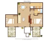 2 bedroom/1 bath