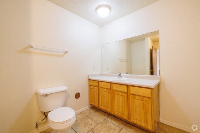 2BD, 1BA - 1,100SF - Primary Bathroom - Taylor Ridge Apartments