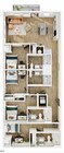4 habitaciones y 4 baños - D11
