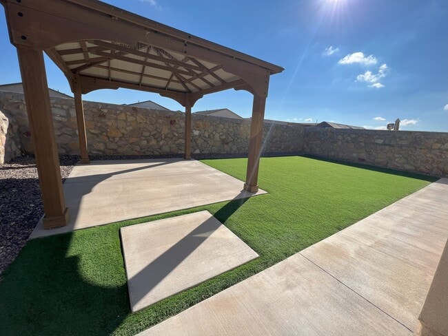 Backyard - 3456 David Palacio Dr