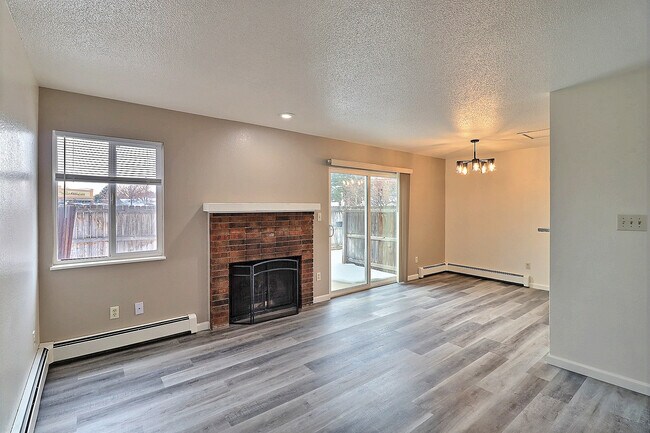 Dining Room with Fireplace - 919 44th Avenue Ct Unit C