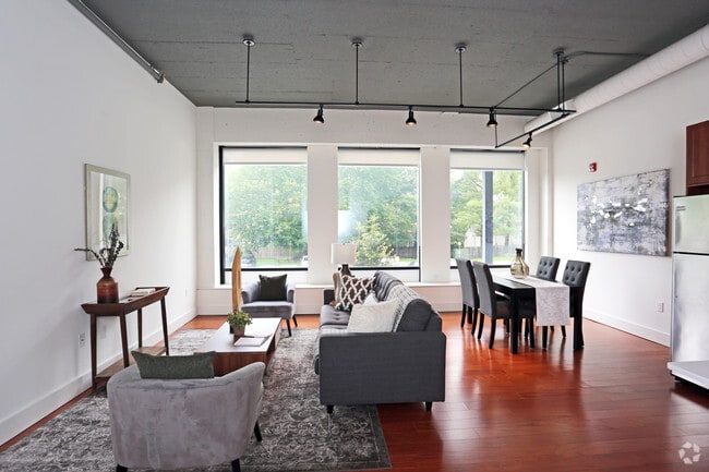 Living Area - 101 City Apartments
