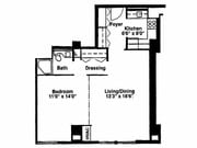 1 Bedroom - Conv. II