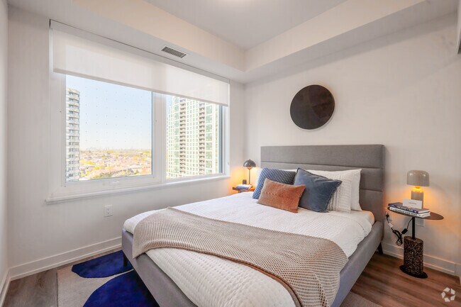 1BR, 1BA - 549 SF - Bedroom - Dialogue