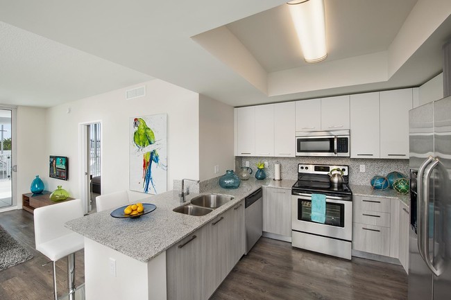 Gourmet Kitchen - Grove Station Tower Apartments