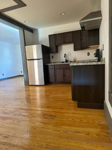 kitchen top of stairs - 4 Elm St Unit apartment A