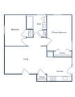 The Hyde Park 2 Bed, 1 Bat