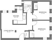 Burbank 2 Bedroom D 4816