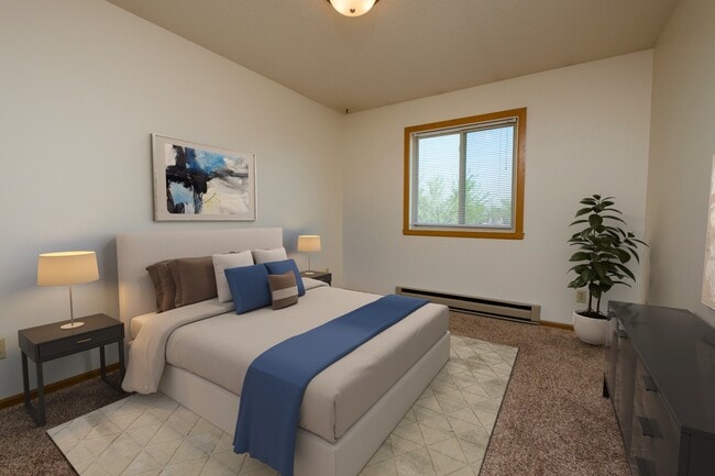 Fargo, ND Southwind Apartments | Bedroom