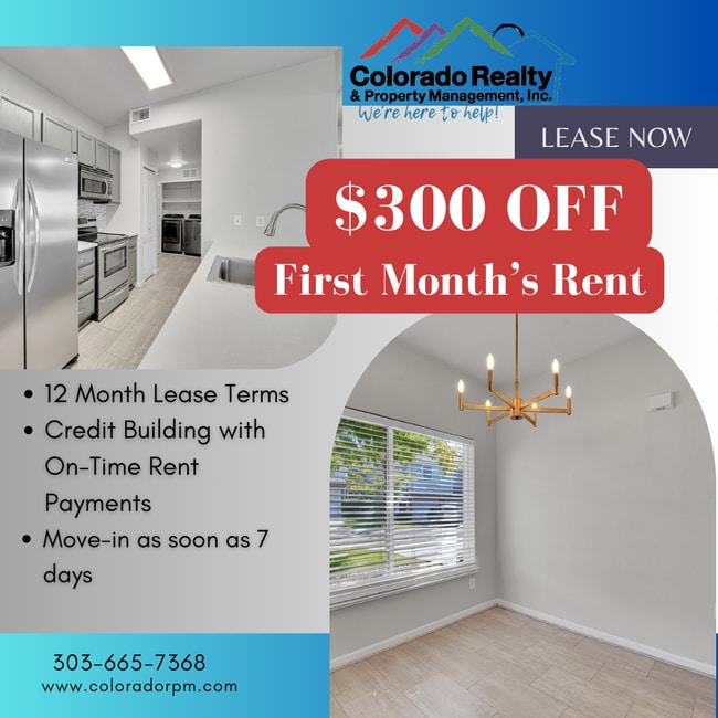 Building Photo - $1,750.00, 1 Bedroom, 1 Bathroom, Condo in Arvada with Washer and Dryer! Unit #101