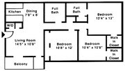 3BR/2BA