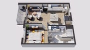A2 floor plan The Bouldin