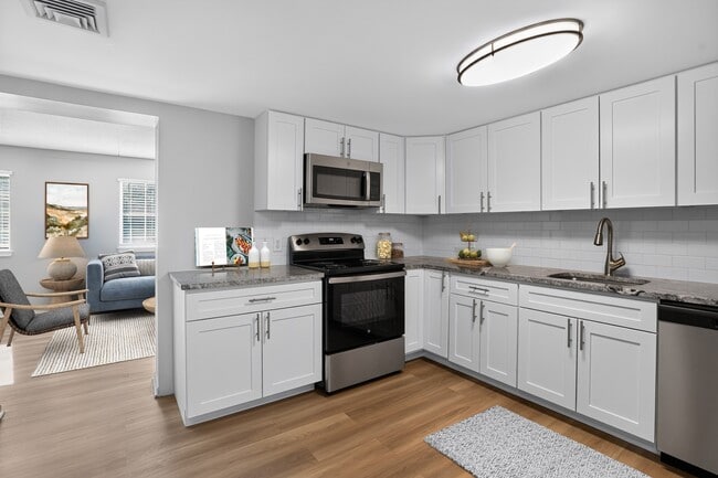 Elevate your living experience at Eagle Rock Apartments at Swampscott, where modern kitchens feature sleek appliances and stylish finishes. Enjoy spacious layouts and contemporary design. Schedule your tour today to see your new home!